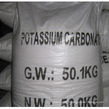 98% de carbonate de potassium pour la qualité industrielle
